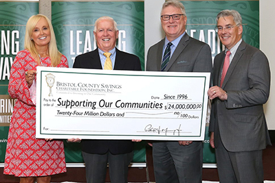 image of check presentation
