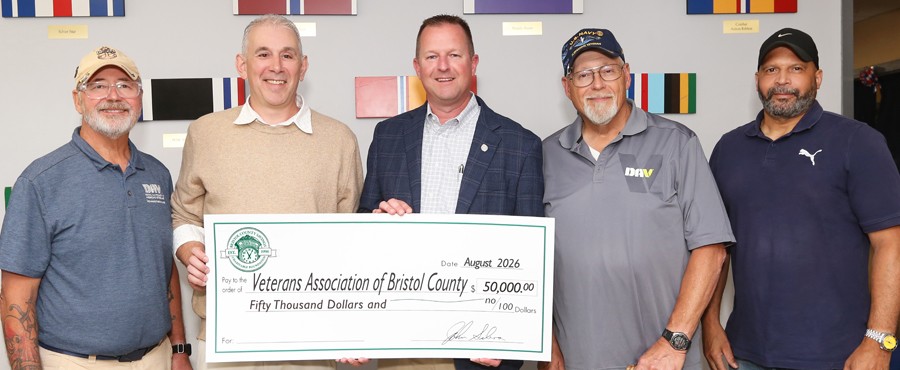 Bristol County Savings Bank Commits $50,000 Grant To Veterans Association of Bristol County