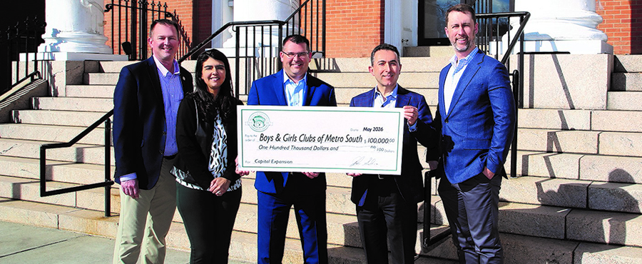 Bristol County Savings Bank Commits $100,000 Grant To Boys & Girls Clubs of Metro South