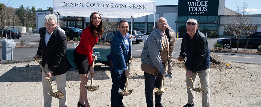 Bristol County Savings Bank Breaks Ground on New Seekonk Branch