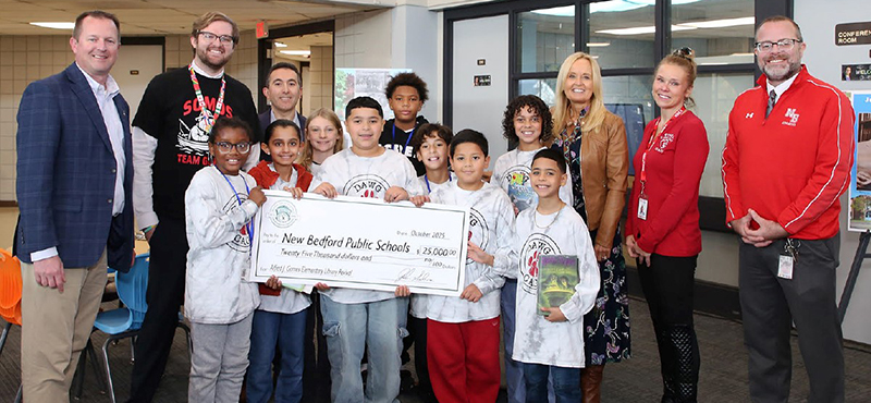 Bristol County Savings Bank Awards $25,000 Grant To New Bedford Public Schools