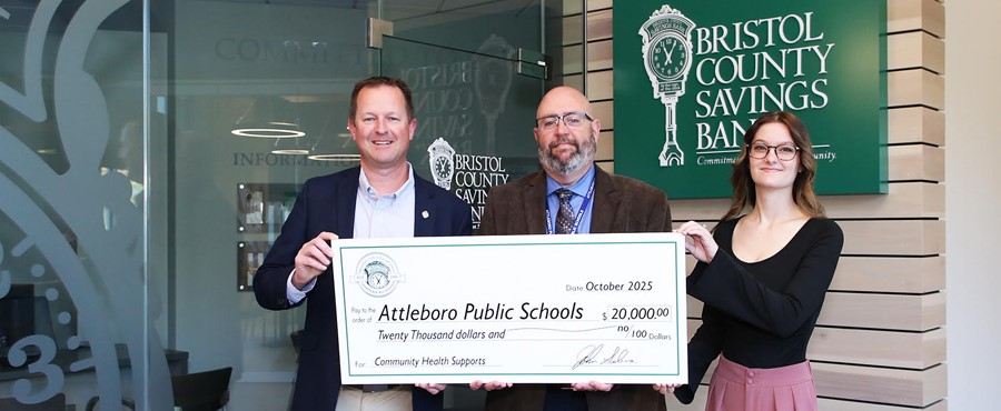 Bristol County Savings Bank Awards $20,000 Grant to Attleboro Public Schools